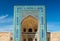 Facade of Kalyan Mosque in Bukhara, Uzbekistan