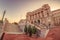 Facade of the Library of Congress Thomas Jefferson Building