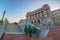 Facade of the Library of Congress Thomas Jefferson Building