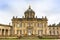 Facade of main entrance to Castle Howard in North Yorkshire, UK.