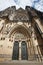 Facade of the Metropolitan Cathedral of Saints Vitus, Prague. Cz