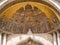 Facade mosaics at St. Mark\'s Cathedral of Venice