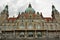 Facade of Neues Rathaus in Hanover.