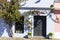 Facade of an old Portuguese colonial building, in the city of Colonia del Sacramento, Uruguay. World Heritage by UNESCO in 1995