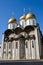 The facade of a Orthodox Eastern church