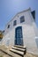 Facade of Our Lady of Mercy chapel in Sao Luiz do Paraitinga, colonial city in Sao Paulo state, Brazil