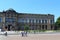 Facade of palace Zwinger in Dresden