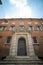 The facade of the Palazzo Contughi Gulinelli in the city of Ferrara Italy