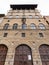 Facade of Palazzo Davanzati in Florence city