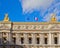 Facade of Paris opera house, France