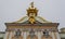 Facade of Peterhof palace, St. Petersburg, Russia