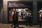 Facade of Polo Ralph Lauren shop on Regent Street, London, UK, in the evening, motion blur