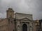 Facade of Porta Pia designed by Michelangelo, Rome