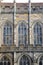 Facade of Priory Church, Great Malvern, England