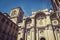 Facade of the renaissance cathedral, Granada, Andalusia, Spain