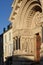 Facade of Romanesque Cathedrale Saint-Trophime