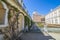 Facade, Royal Palace of Aranjuez. Community of Madrid, Spain. It