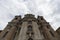 Facade of Saint Martin\\\'s Basilica in Weingarten. Former main church of Weingarten abbey