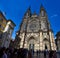 Facade of Saint Vitus Cathedral, Prague