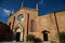 Facade of San Francesco church in Mantova