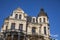 Facade of scenic art nouveau villa in Wiesbaden