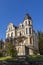 Facade of scenic art nouveau villa in Wiesbaden