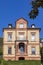 Facade of scenic art nouveau villa in Wiesbaden