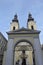 Facade of Serbian Orthodox Church, Timisoara, Romania,