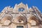 Facade of Siena dome Duomo di Siena, Italy