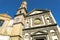 Facade of St. John the Baptist church of Vietri sul Mare, Amalfi Coast, Italy