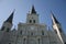 Facade of St Louis Cathedral