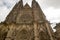 Facade of St. Vitus Cathedral, Prague Castle, Czech Republic