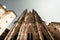 Facade of St. Vitus Cathedral (Roman Catholic cathedral ). Prague, Czech Republic