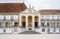 Facade and stairs to the Via Latina of the old University campus, also known as royal palace of Coimbra.