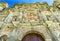 Facade Statues Towers Lady Assumption Cathedral Church Oaxaca Mexico