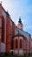 Facade of Stiftskirche Collegiate church Baden Baden Baden Wurttemberg Germany