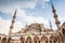 Facade of Sultan Ahmed Mosque, Istanbul