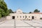 The facade of Tabgha - Catholic Church Multiplication of bread and fish, located on the shores of the Sea of Galilee - Kinneret