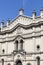 Facade of Tempel Synagogue in jewish district of Krakow , Poland