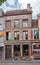 Facade of Trollenkelder iconic pub in Ghent, Belgium