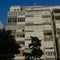 Facade of a typical Lisbon apartment building