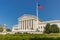 Facade of the US Supreme court in Washington DC - USA