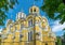 Facade of Volodymyrsky Cathedral in Kiev, Ukraine