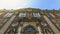 Facade of Worcester Guildhall low angle