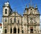 Facades of the churches of Carmo and Carmelitas in Porto