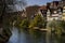 Facades Cityscape of Tubingen Schwarzwald germany