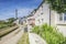 Facades of  Coastal Houses in Wales