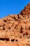 Facades Street in ancient city of Petra, Jordan