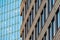 Facades of two office skyscrapers, Atlanta, USA