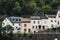 Facades of typical Luxembourgish houses in Vianden, Luxembourg